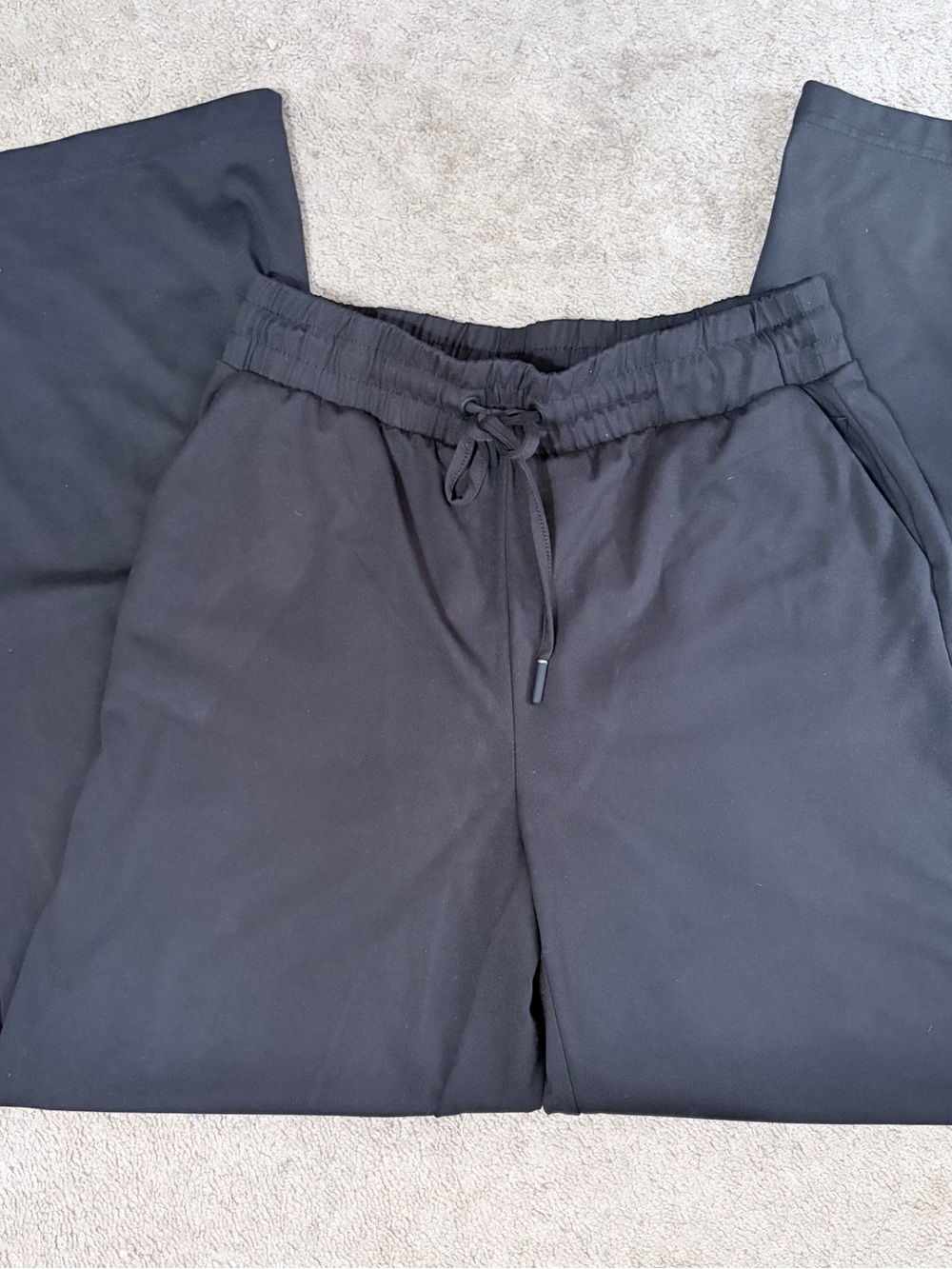Rachel Zoe Women's Black Drawstring Lounge Pants